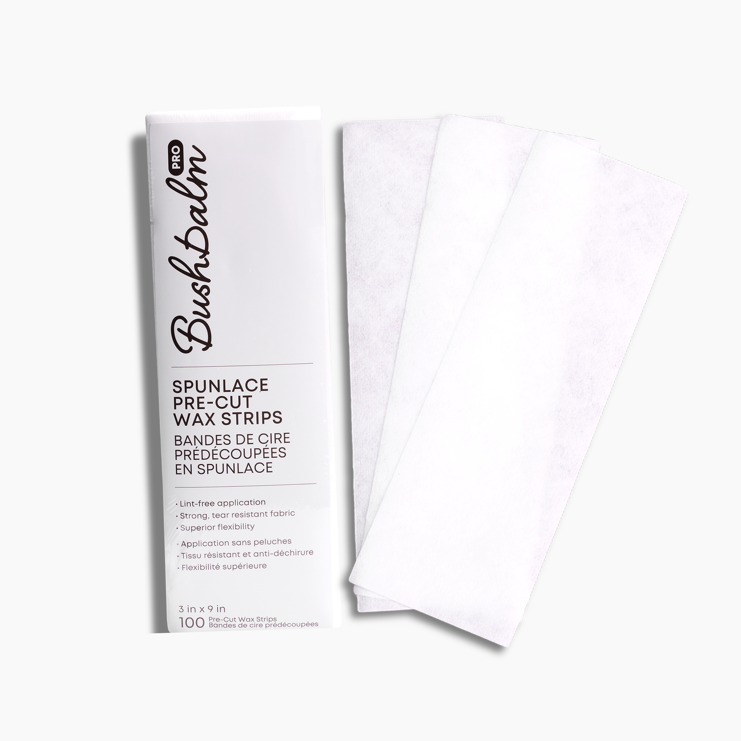 Spunlace Pre-Cut Wax Strips