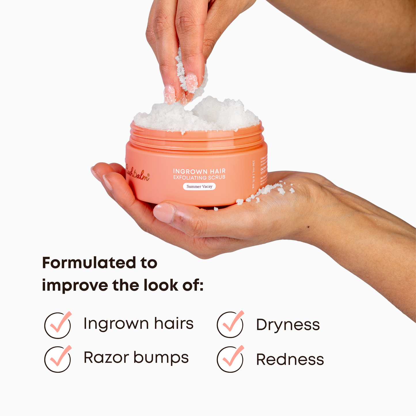 Ingrown Hair Exfoliating Body Scrub