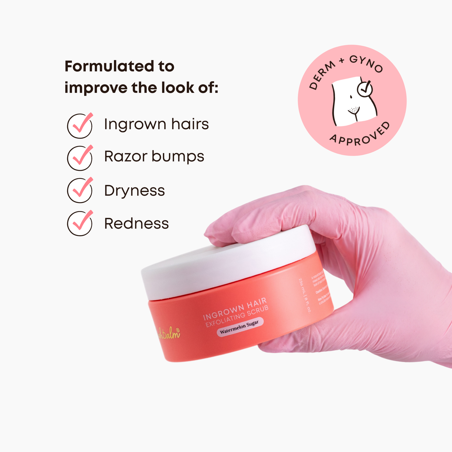 Ingrown Hair Exfoliating Body Scrub