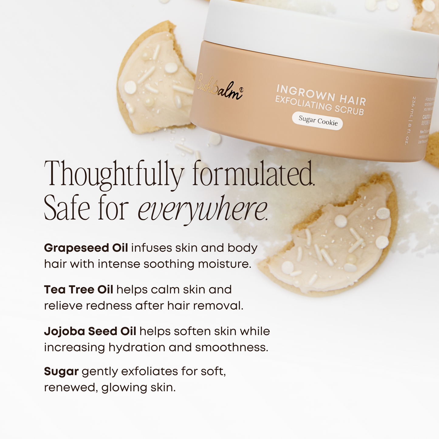 Ingrown Hair Exfoliating Body Scrub