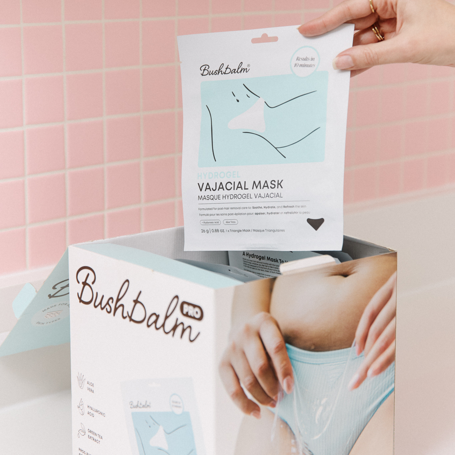 Hydrogel Vajacial Mask Set