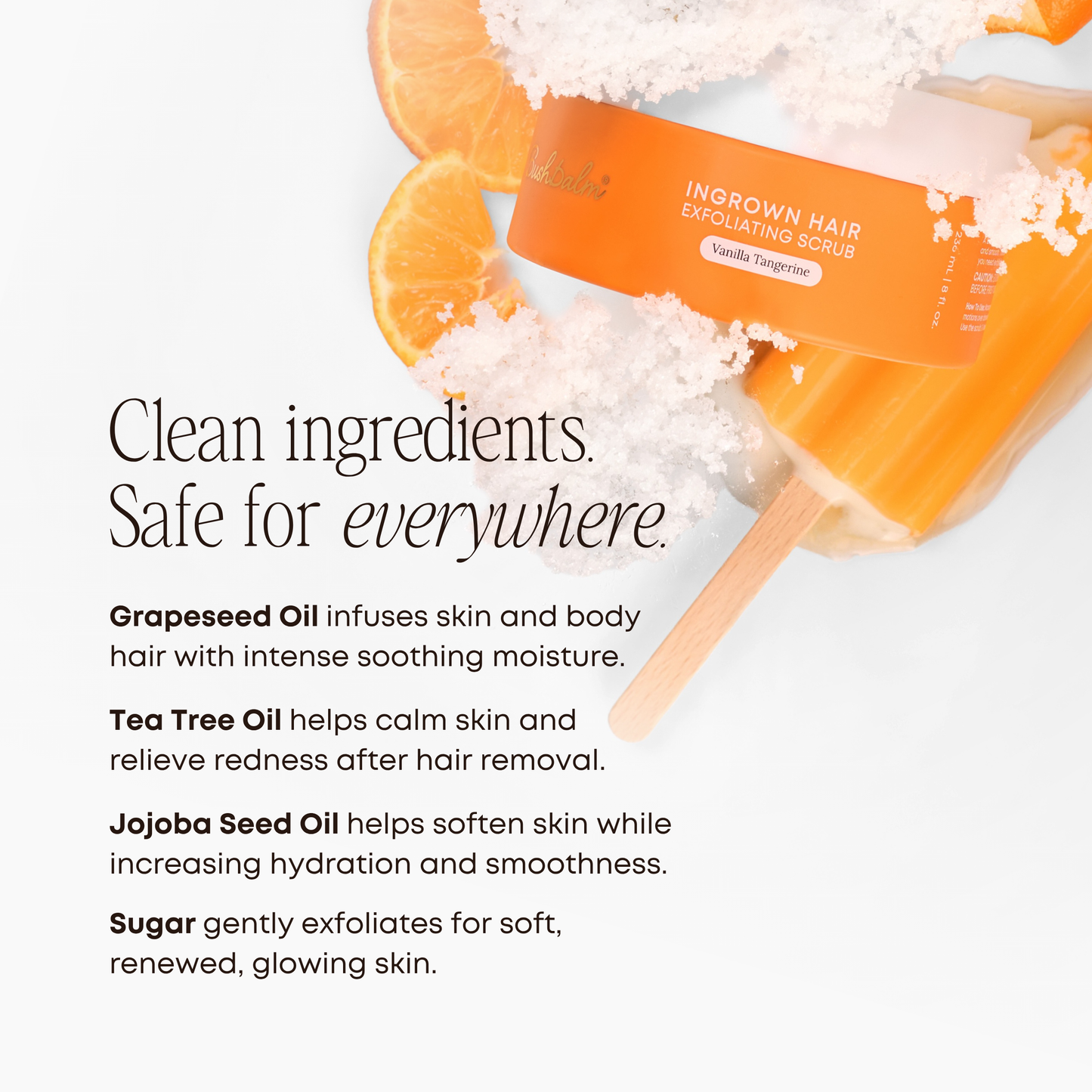 Ingrown Hair Exfoliating Body Scrub