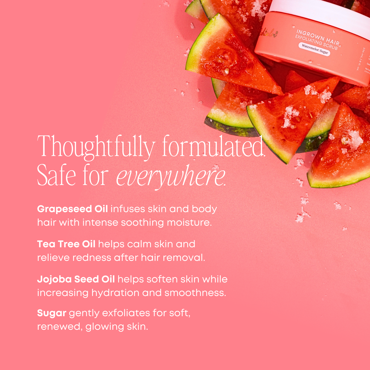 Ingrown Hair Exfoliating Body Scrub
