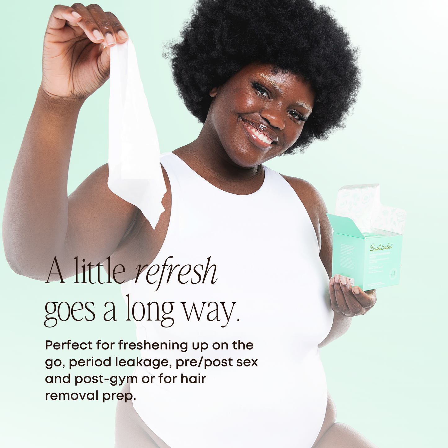 Intimate Refreshing Wipes - Backbar