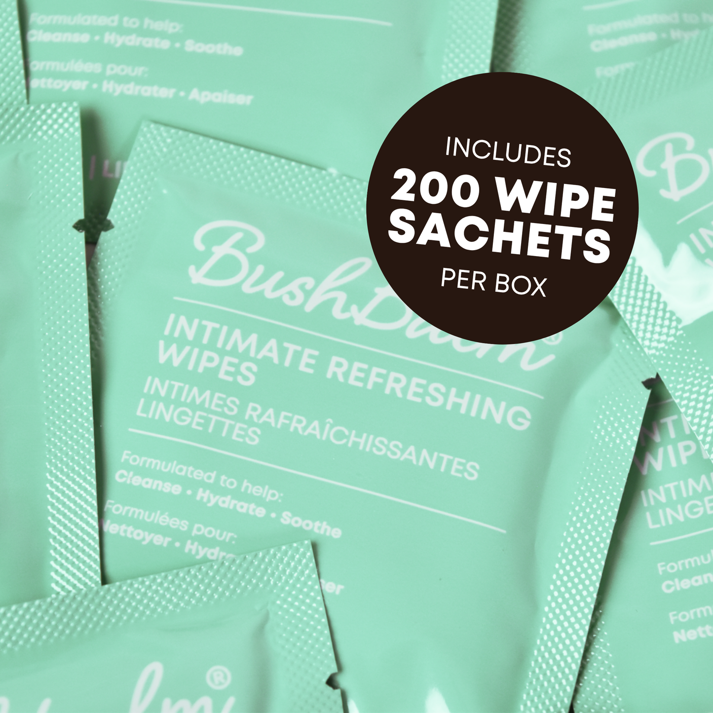Intimate Refreshing Wipes - Backbar