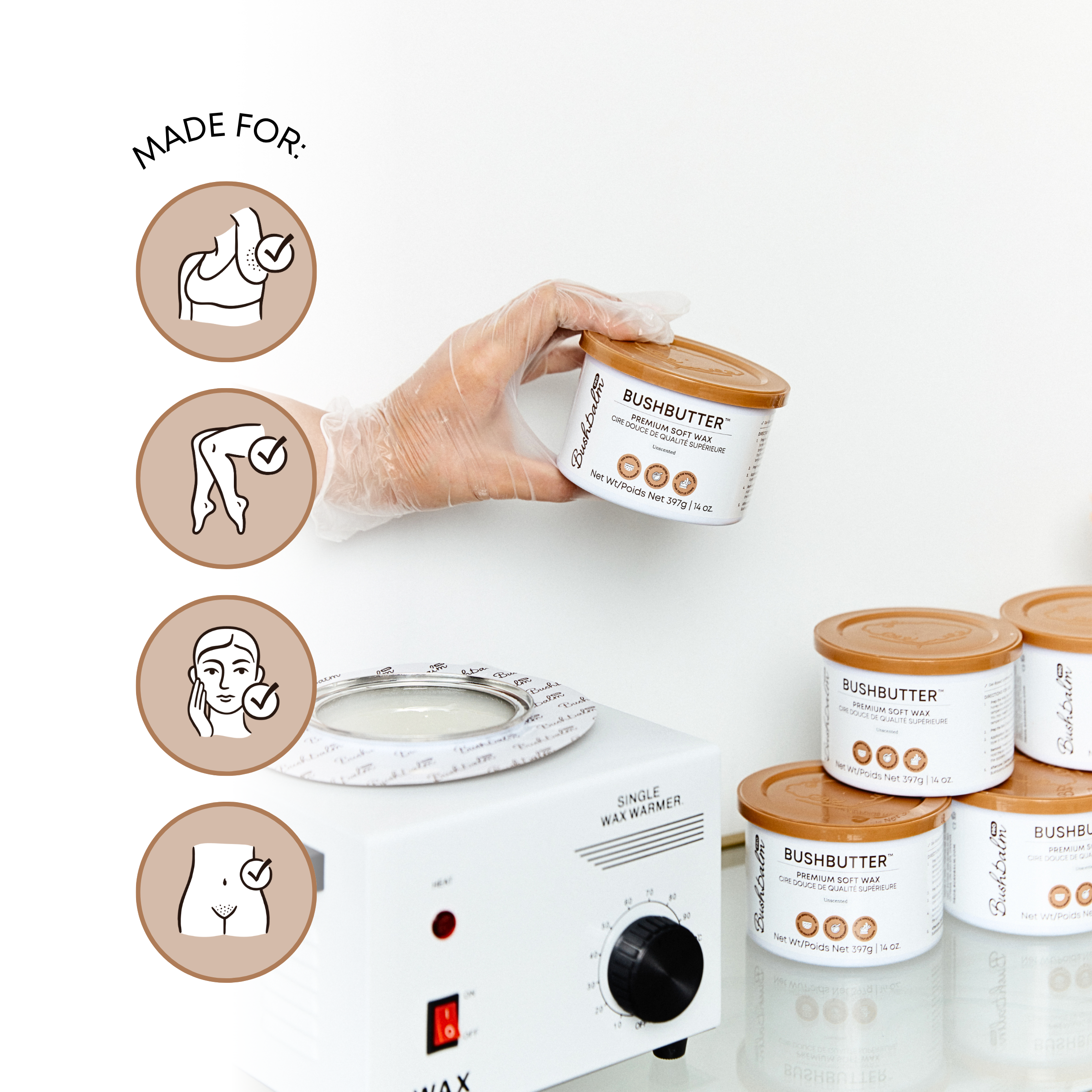 Bushbutter Premium Soft Wax