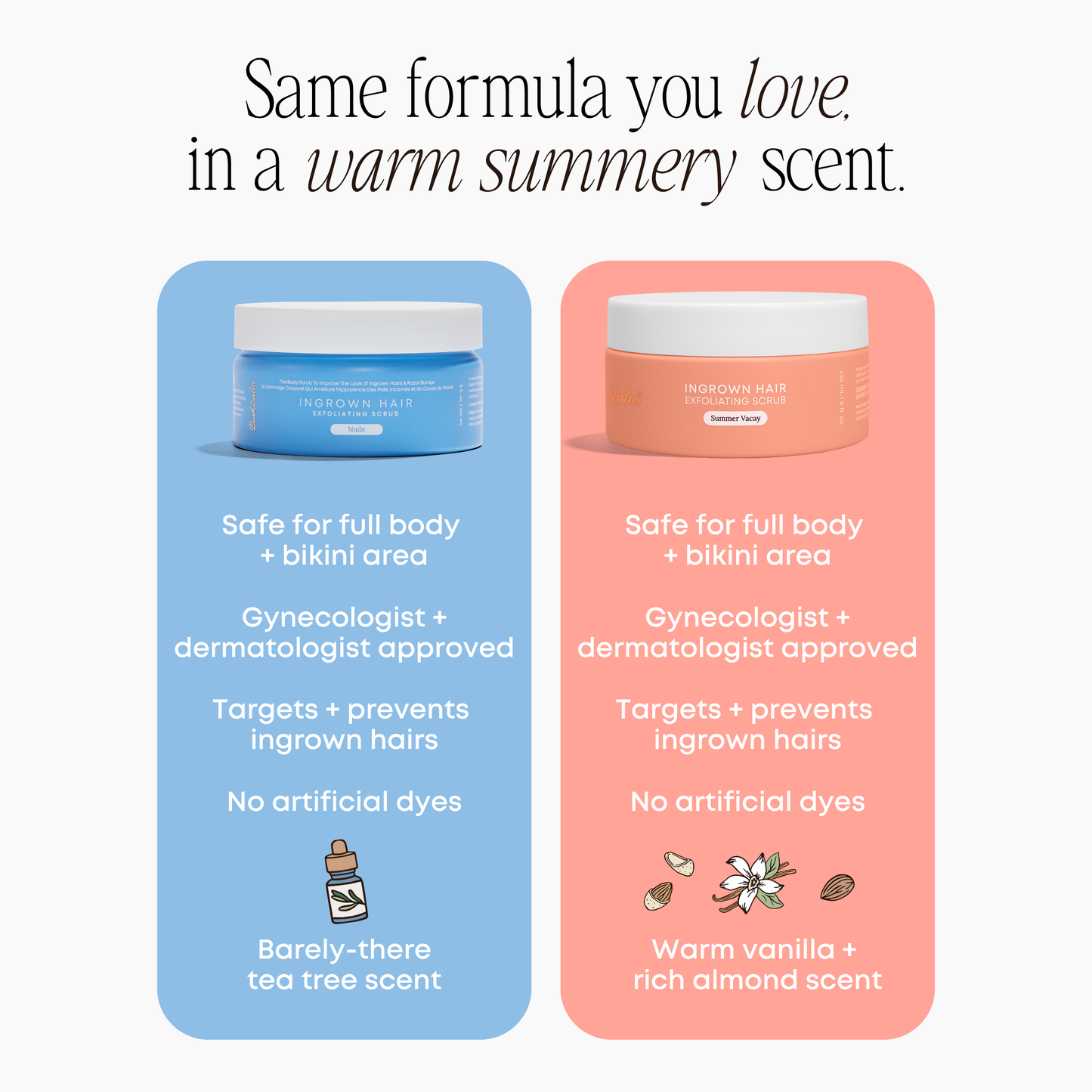 Ingrown Hair Exfoliating Body Scrub