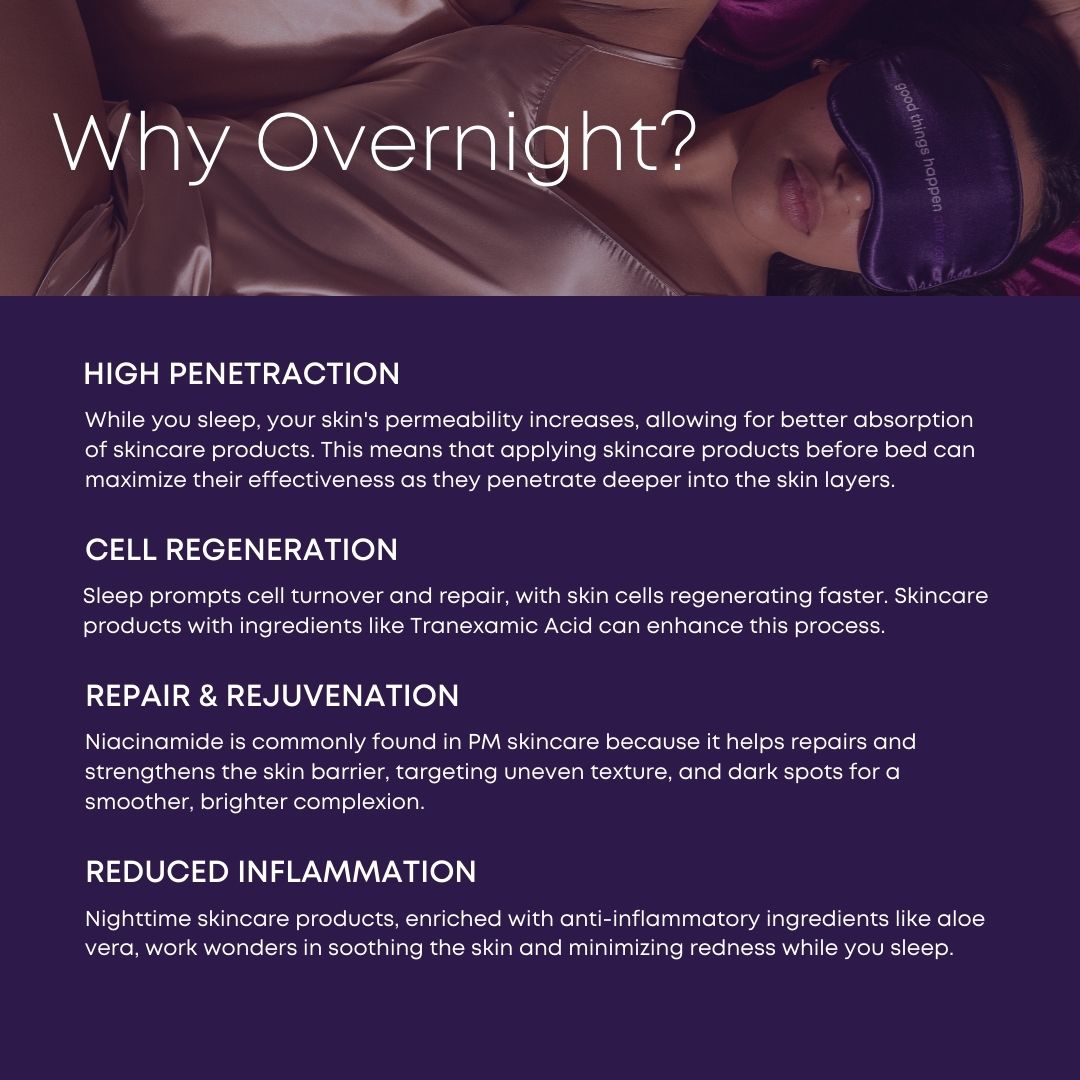 The Overnight Brightening Routine